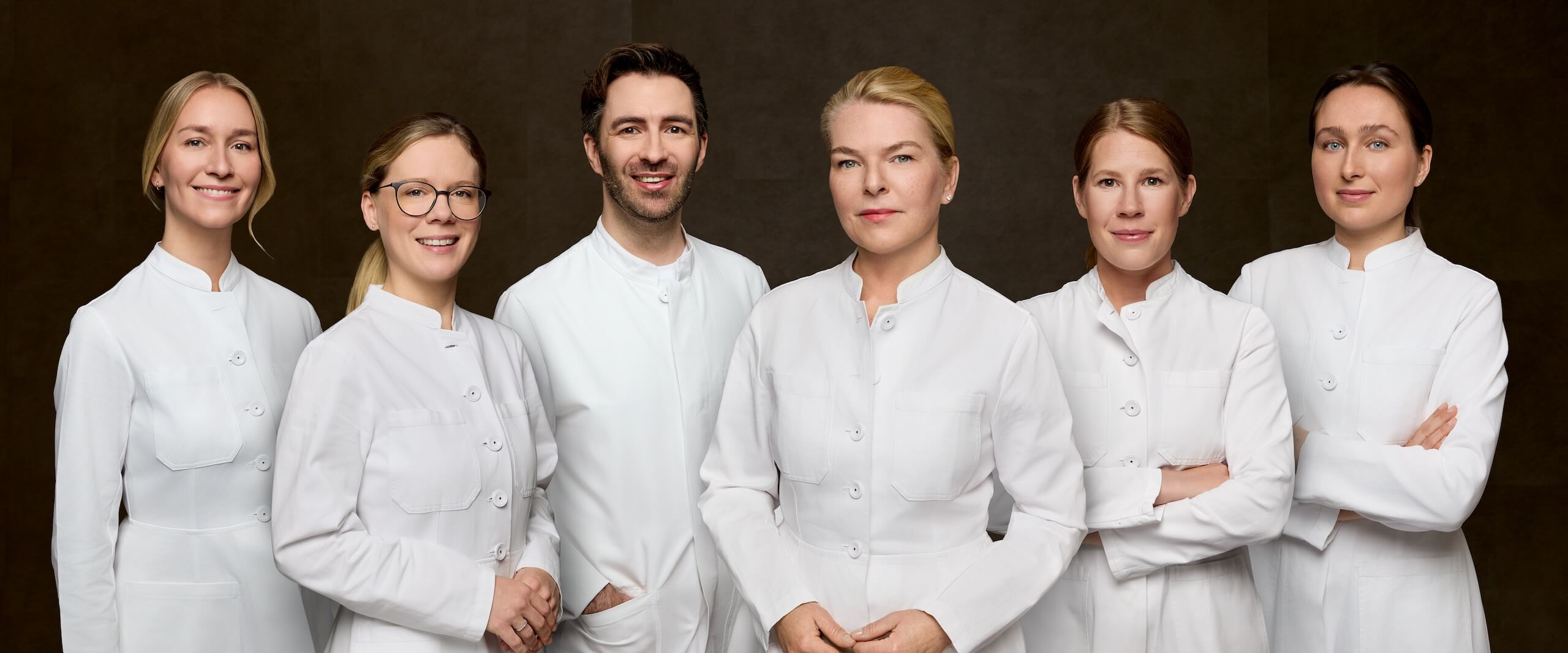 Teamfoto Startseite Ärzte Hamburg Dermatologie